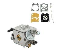 1 jeu de carburateur adapté for Zenoah G2500 2500 YD25 25cc, tronçonneuse GGP STIGA Alpina A305 CJ300 SPR255 roulette 25,4cc, scie à poignée supérieure
