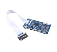 1 Jeu De Cartes De Pilote D'écran LCD EDP 30 Broches for IPad 3 Et IPad 4, Module De Contrôleur De Reconnaissance Automatique avec Câble EDP, Accessoires TV