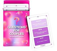 #1 Jeu de Cartes pour Les Couples, Jeu Relationnel pour Les Soirs de Rendez-Vous, 130+ Quiz & Cartes d'action, Cadeau Mignon pour la Saint-Valentin - Jeu Anglais