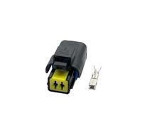 1 Jeu de connecteurs Automobiles à 2 Broches, Douille de Lampe Compatible with The Sicma FCI CON-391, Prise de Clignotant(1 Set,Female)