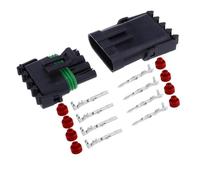 1 jeu de connecteurs de prise électrique femelle mâle automobile à 1, 2, 3, 4, 6 broches(MULTI)