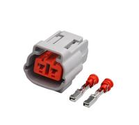 1 Jeu de connecteurs mâles et Femelles étanches for Feux antibrouillard à 2 Broches, compatibles avec Les modèles RX7 FD Cas 6195-0003 et 6195-0006.(Female)