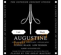 1 Jeu de Cordes BLACK SETS pour Guitare Classique Grave Legere AUGUSTINE