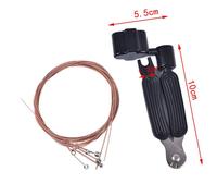 1 jeu de cordes de guitare acoustique cordes de guitare arc-en-ciel et 3 en 1 coupe-cordes pour outil Folk acoustique