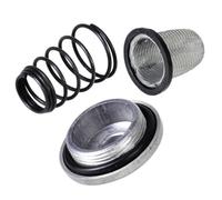 1 Jeu de couvercles de Bouchon de Bouchon de vidange de Filtre à Huile Moteur Compatible avec Les modèles de Moto PCX125 WW/A 2010 2019 pour numéro de pièce 8K1927225B