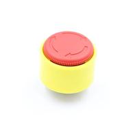 1 jeu de couvercles de protection for bouton d'arrêt d'urgence MASK 4_1NC 1NO, interrupteur empêchant toute mauvaise manipulation, jaune 22 mm Controls Switches