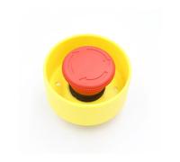 1 jeu de couvercles de protection for bouton d'arrêt d'urgence MASK 5_1NC, interrupteur empêchant toute mauvaise manipulation, jaune 22 mm Controls Switches