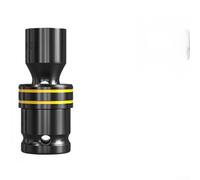 1 Jeu de douilles de 5,1 cm en alliage d'acier chromé pour fixations métriques de 10 mm à 24 mm, compatible avec les outils d'entraînement standard de 1 2" (A)