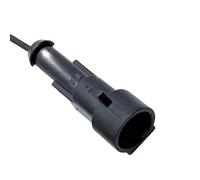 1 Jeu de fiches mâles et Femelles, 1/2/3/4/5/6 Broches, connecteur étanche for Automobile, Lampe au xénon 1.5mm, Prise électrique avec Terminal/2(1 Pin Male)