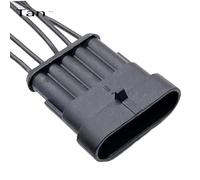 1 Jeu de fiches mâles et Femelles, 1/2/3/4/5/6 Broches, connecteur étanche for Automobile, Lampe au xénon 1.5mm, Prise électrique avec Terminal/2(5 Pin Male)
