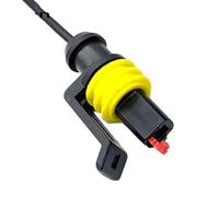 1 Jeu de fiches mâles et Femelles, 1/2/3/4/5/6 Broches, connecteur étanche for Automobile, Lampe au xénon 1.5mm, Prise électrique avec Terminal/2(1 Pin Female)