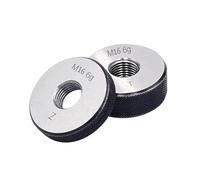 1 jeu de jauges à anneau à filetage métrique M2 M3 M4 M5 M6 M7 M8 M9 M10 M11 M12 M14 M15 M16 6g T et Z go, ensemble de jauges à bague de classe(M6Pitch1 6g)