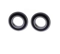 1 jeu de joints d'huile de roulement. Compatible avec le joint d'eau de machine à laver à tambour LG (37 x 66 x 9,5 x 12) + roulements 2 pièces (6205 6206).