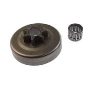 1 jeu de pignon de chaîne à tambour d'embrayage 7 dents .325 compatible avec les tronçonneuses 40, 45 et 49.