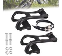 1 Jeu De Pinces À Orteils Avec Courroie De Sangle, Pour Engrenage Fixe, Accessoires De Cyclisme Pour Pédales De Vélo De Route Et De Montagne, N66