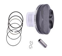 1 jeu de pistons et segments de moto 76 mm ~ 77 mm for CBR1000RR CBR 1000 RR ABS 2008-2016 CBR1000RR FIREBLADE ABS 2008-2016(0.75 piston and ring)