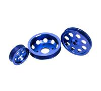 1 jeu de poulies de vilebrequin légères en aluminium 180SX 200SX SR20, Compatible Pour 180 200 S13 S14 2.0L