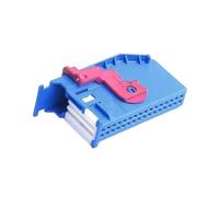 1 jeu de prise électrique compatible avec la voiture à 32 broches, connecteur d'instrument compatible avec le tableau de bord, prise de câble compatible avec le 1J0972977D 8L0972977D 1719057-2 (1 set)