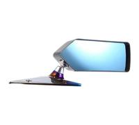 1 jeu de rétroviseurs de voiture style F1, rétroviseurs de course universels latéraux, rétroviseurs