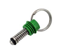 1 jeu de soupapes de décharge de pression for couvercle de fût Cornelius à verrouillage à bille en acier inoxydable, options 100 psi for un brassage en toute sécurité(GREEN-65psi)
