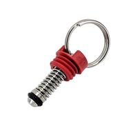 1 jeu de soupapes de décharge de pression for couvercle de fût Cornelius à verrouillage à bille en acier inoxydable, options 100 psi for un brassage en toute sécurité(RED-35psi)