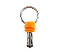 1 jeu de soupapes de décharge de pression for couvercle de fût Cornelius à verrouillage à bille en acier inoxydable, options 100 psi for un brassage en toute sécurité(YELLOW -17psi)