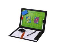1 jeu de tableau d'entraînement pliable for tactiques football, magnétique, avec livre commandes et stratégies Pour CompéTition