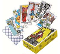 1 Jeu De Tarot Divinatoire,Cartes De Tarot Avec Livre Pour Débutants-Cats Rule The Earth (10,6 * 6,2 Cm)