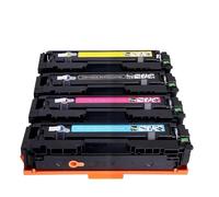 1 Jeu de Toners 4 Couleurs compatibles avec Canon CRG-054 for imprimantes LBP623Cdw et MF643Cdw, séries MF645Cx