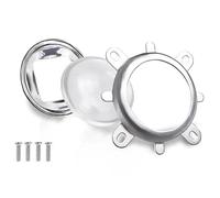 1 Jeu de Verre Optique à lentille LED 44mm, 60 120 degrés + collimateur réflecteur 50mm + Support Fixe for Puce LED COB 20W 30W 50W 100W(60 Degree Set)