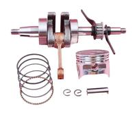 1 jeu de vilebrequin 39mm, Kit circlips d'anneau Piston for tondeuse à gazon GX35 GX 35 4 temps, petite pièce moteur essence