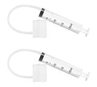 1 Jeu Décapant De Rouge À Lèvres Plus Dodue Kits De Fabrication De Rouge À Lèvres Brillant À Lèvres Moules À Rouge À Lèvres Correctifs Morve Repulpant Acrylique Blanche 2 Pièces Didiseaon
