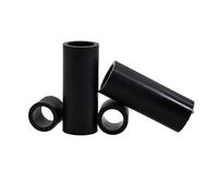 1 jeu d'entretoises rondes en Nylon creux M12 ABS noir, Non fileté, entretoises de Support PCB for installation de télévision(23mm(20Pcs),M5.2 (OD11))