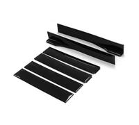 1 Jeu D'extensions Jupe Universelles 2m Ailerons Bas Caisse Séparateurs d'ailes Pièces Modification Extérieure pour Benz W205 Q50 Jupes Latérales De Voiture