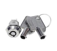 1 jeu d'interrupteurs à clé marche/arrêt D102, Micro baril de 12mm, interrupteur de verrouillage à clé électronique, 2 positions avec clé 2 2A 250VAC /4A 125VAC