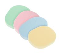 1 Jeu Éponges De Nettoyage Du Visage Exfoliantes Démaquillantes Filles Nettoyage Hydratation Structure Épaisse Pour Expérience 4 Pièces