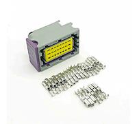 1 jeu FCI ECU Connecteur 24 broches 24 voies femelle connecteurs connecteurs connecteurs 21 1PC249S8005 (Color : Grå)