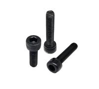 1 jeu M1.6 M2.5 M3 M4 M5 M6 M8 DIN912 hexagone à six pans creux tête vis boulon écrou rondelle Kit boîte(M4 360pcs)