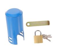 1 Jeu serrure de robinet d'eau pour le jardin protecteur de robinet durite tuyau couvertures de robinet d'hiver en plein air serrure de robinet d'eau pour avec serrure