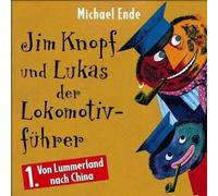 Michael Ende – Jim Knopf und Lukas der Lokomotivführer – Tome 1 – Livre audio (Import)