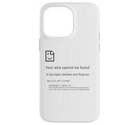 1 John 1:9 Sins Cannot Be Found - Christian Faith PC Error Coque pour iPhone 14 Pro Max