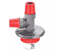 1 joint anti-débordement pour vidange de sol à trois passes, connecteur de tuyau de vidange pour machine à laver, accessoire de joint d'égout