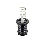 1 joint de blocage d'eau vidange et valve machine à laver, coussinet en caoutchouc, noyau ressort