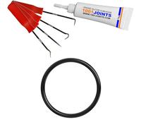 1 JOINT ENTRETIEN MOULIN PISTON 256690-4260 MACHINE À CAFÉ REMPLACEMENT COMPATIBLE AVEC KRUPS MS0698568 MS-0698568 ETC… (CROCHET)