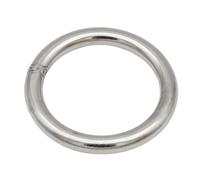 1 joint torique rond en acier inoxydable 304, épaisseur 8, 10, 12, 16 ou 20 mm, for cerclage de sacs de quincaillerie(16mmX130mm)