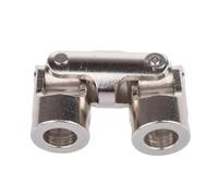 1 joint universel double, coupleur à cardan avec coupleur à vis Arbre réglable(4MM)