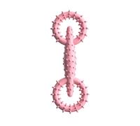 1. Jouet à mâcher en caoutchouc robuste pour masticateurs agressifs interactifs des dents et de l'esprit