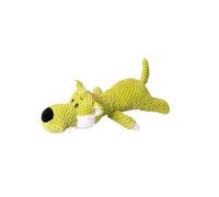 1 Jouet interactif à mâcher en Forme de Loup pour Chiots, Peluche de Dentition molaire grinçante avec Son pour décourager Les comportements destructeurs, Jouet en Peluche pour Chien pour mâcheurs