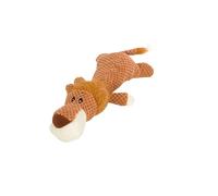 1 Jouet interactif à mâcher en Forme de Loup pour Chiots, Peluche de Dentition molaire grinçante avec Son pour décourager Les comportements destructeurs, Jouet en Peluche pour Chien pour mâcheurs