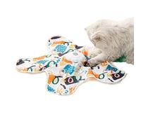 1 jouet polyvalent - Jouet électronique rechargeable pour chat - Jouet à roulement automatique pour chaton - Jeu intelligent avec détecteur de mouvement - Appareil de jeu durable pour l'entraînement à
